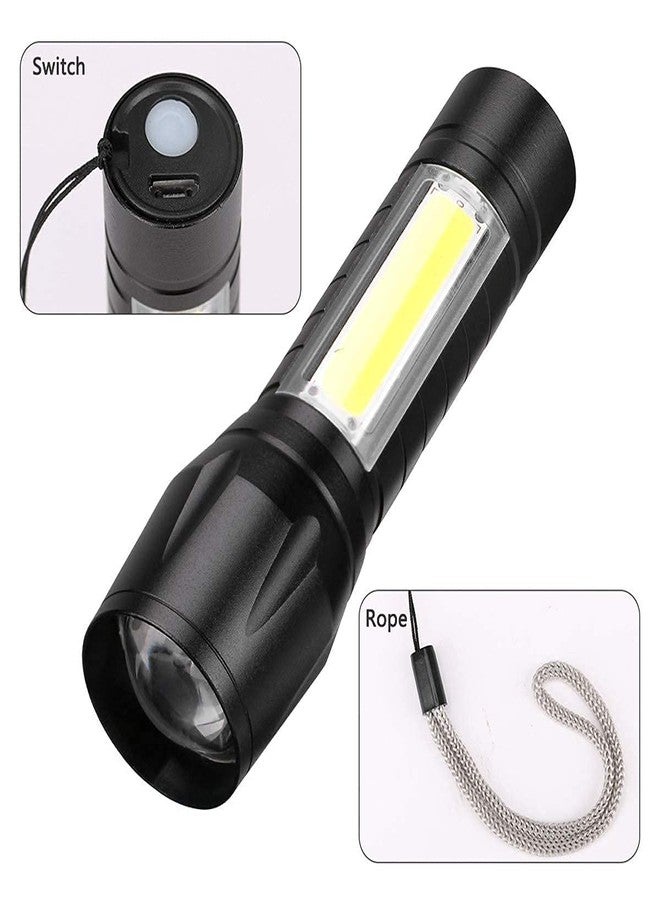 KANABEE 3 in 1 Flashlight and Desk Lamp with Gift Box Focus Zoom Torch Light, 3 Modes Adjustable for Emergency and Activities EDC - Image 2